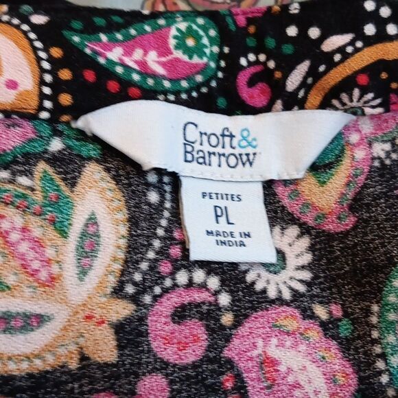 Croft & Barrow Paisley Fun Dress - Picture 8 of 11